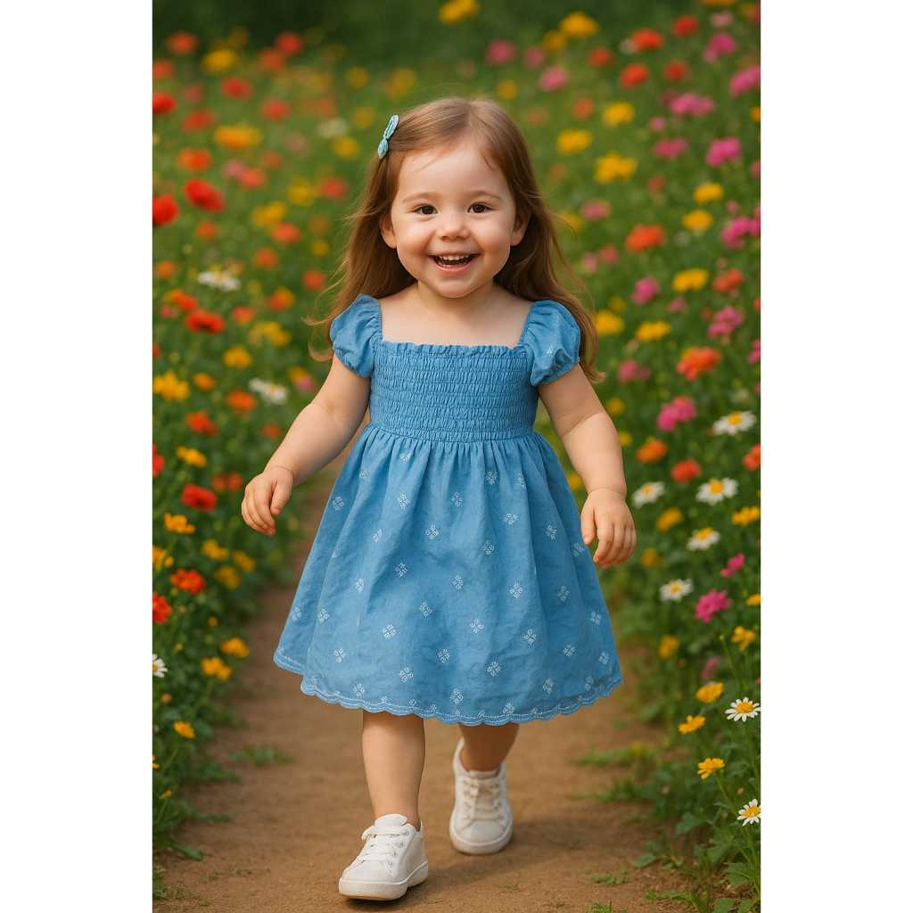 Dress Smoke Anak Perempuan