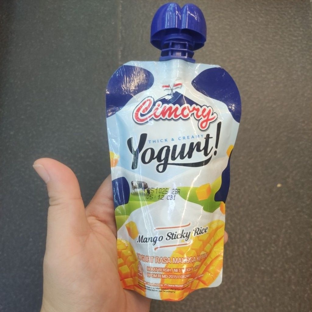 

CIMORY YOGHURT MANGO STICKY RICE YOGURT RASA MANGGA KETAN 120gr