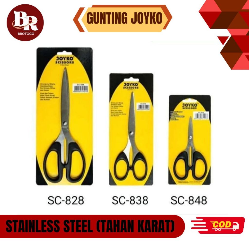 

[BROTOCO] GUNTING JOYKO /ALIGATOR SC- 828 SC-838 SC-848 SATUAN