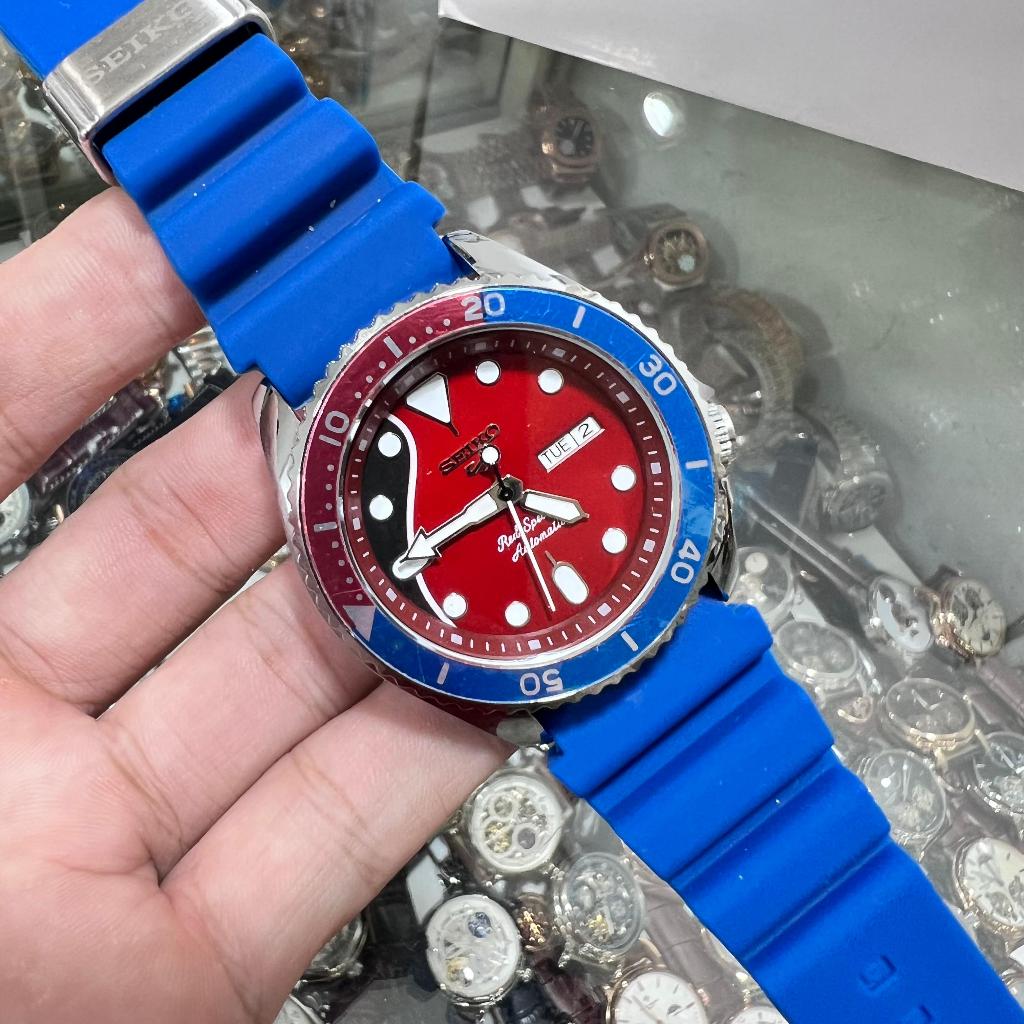 Jam Seiko Automatic Tanpa Baterai | Seiko 5 | Seiko Tali Raber Siliko | Seiko Tanggal Hari Aktif