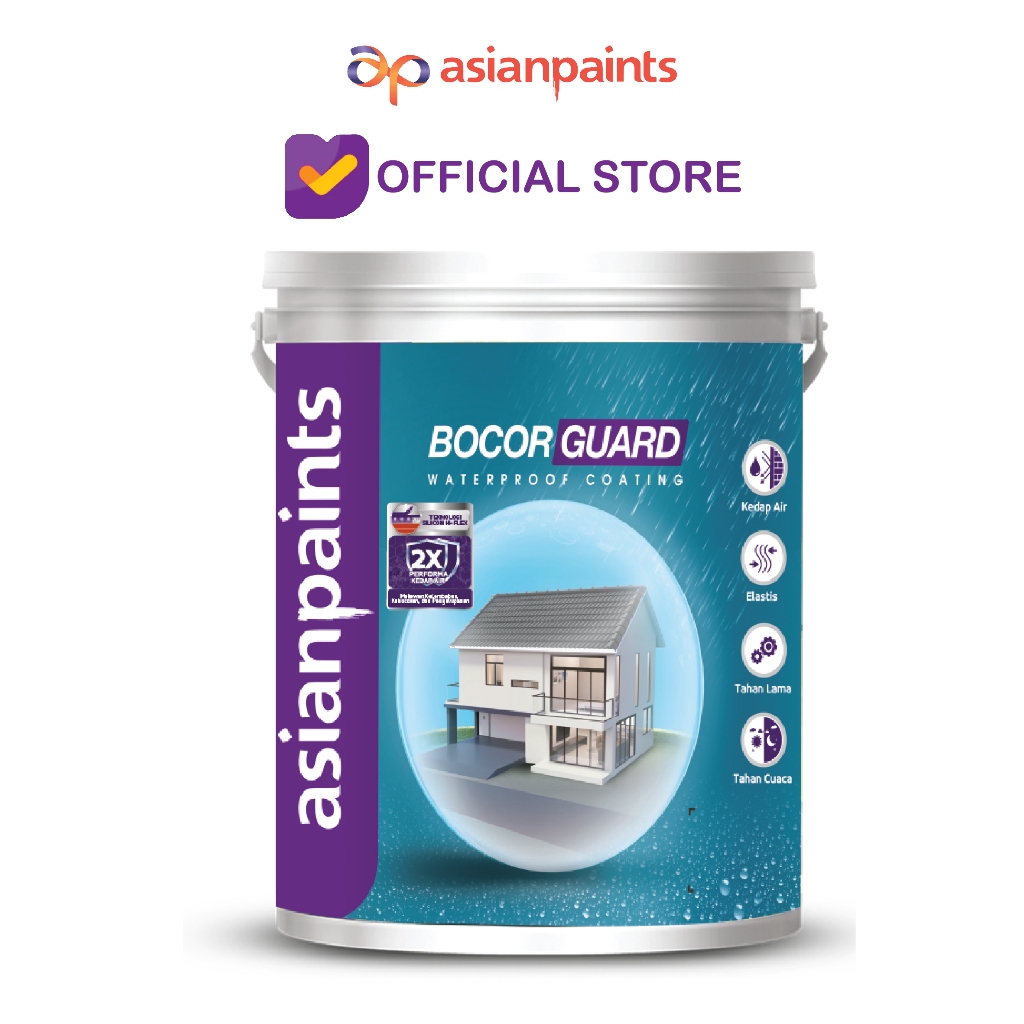 Cat Waterproof Asian Paint Bocor Guard Tinting ( Bisa Request ) 5Kg