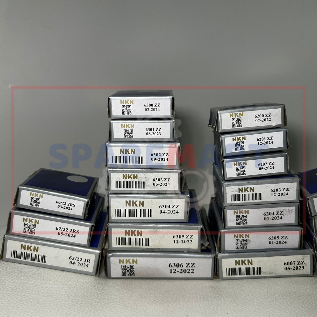 Bearing Laher Laker Motor NKN | Laher Roda Depan Belakang | Laher Pulley CVT | Laher Kipas CVT