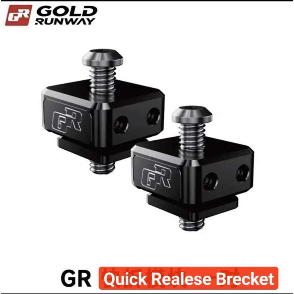Dudukan Pegangan Lampu GR Gold Runway Quick Release Plate