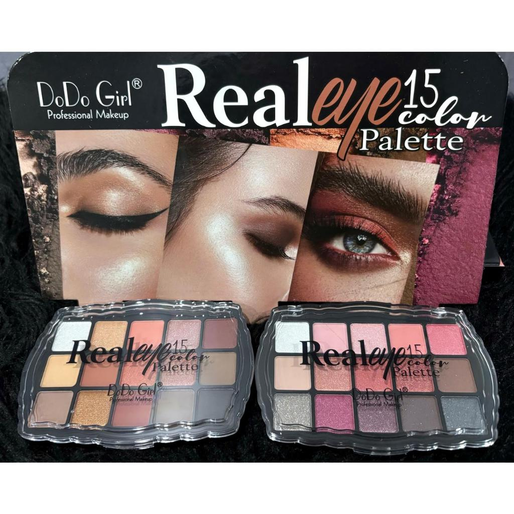 Eyeshadow DODO GIRL Realeye 15 Color Palette D3360