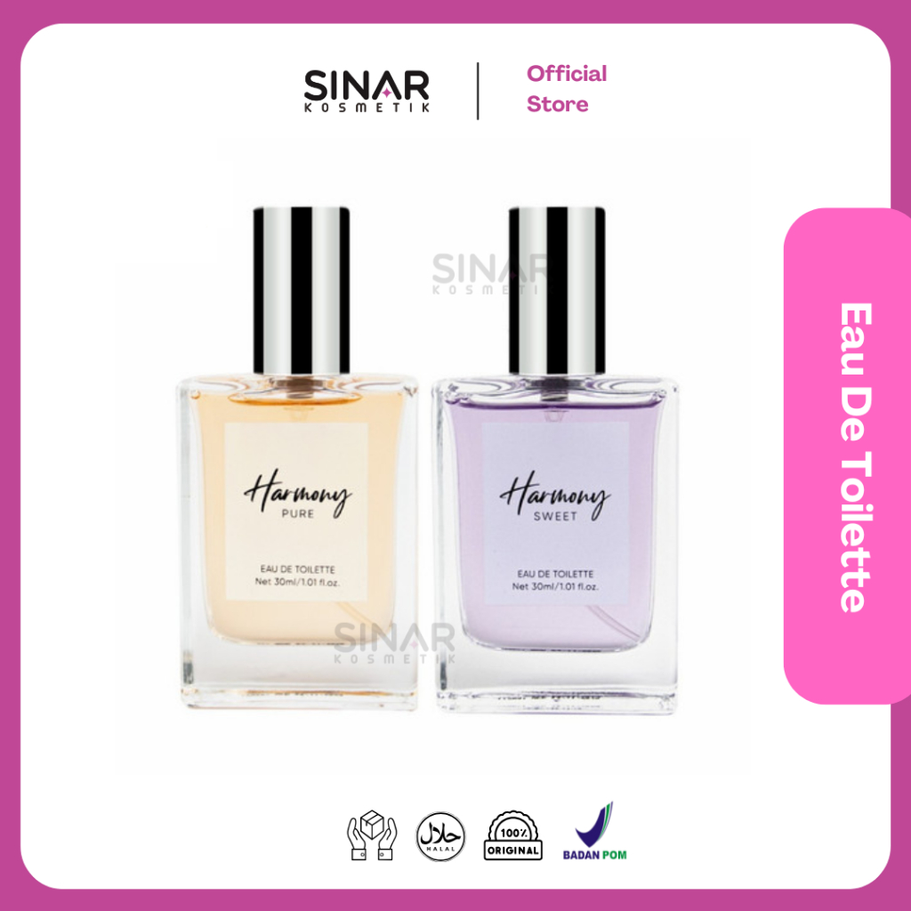 Miniso Harmony Parfum EDT Eau De Toilette 30ml | Perfume Wanita / Perempuan / Cewek | Tahan Lama Dan
