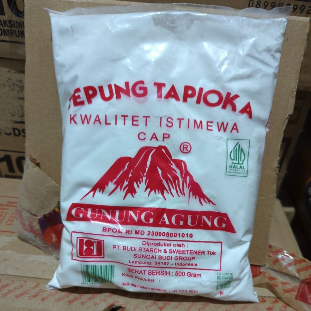 

Tepung Tapioka Gunung Agung 500g