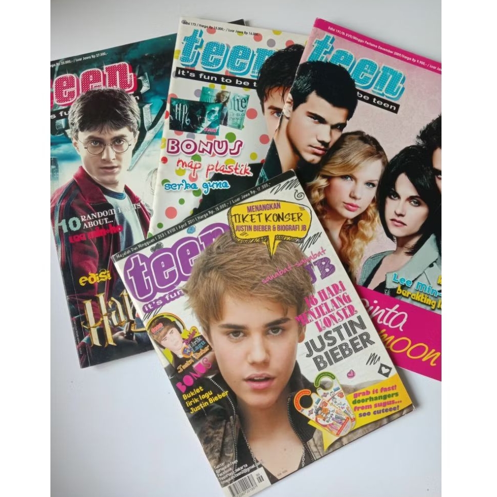 Majalah Remaja Majalah teen Tahun 2009-2011