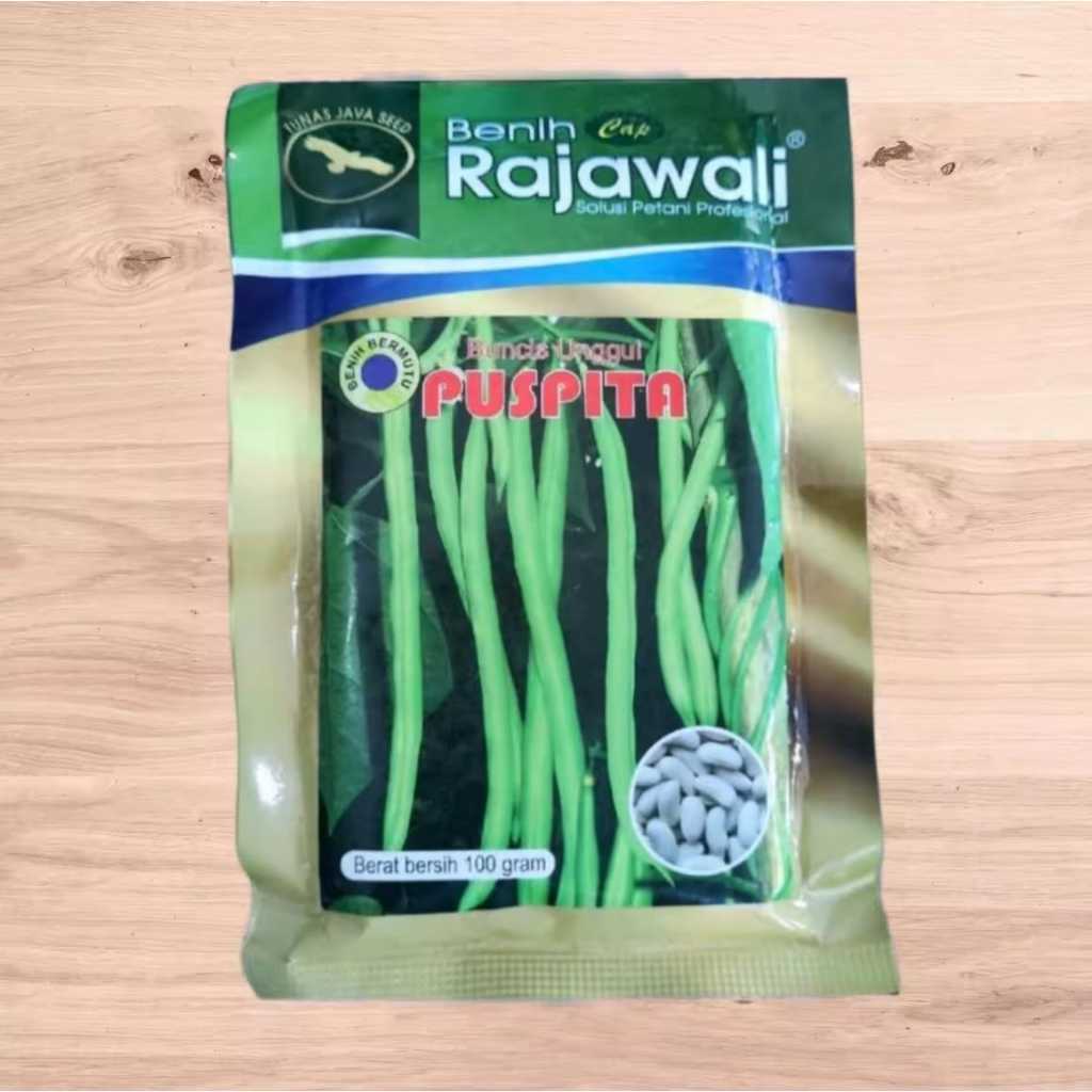 

Buncis Puspita benih unggul Cap Rajawali Kemasan 100 gram