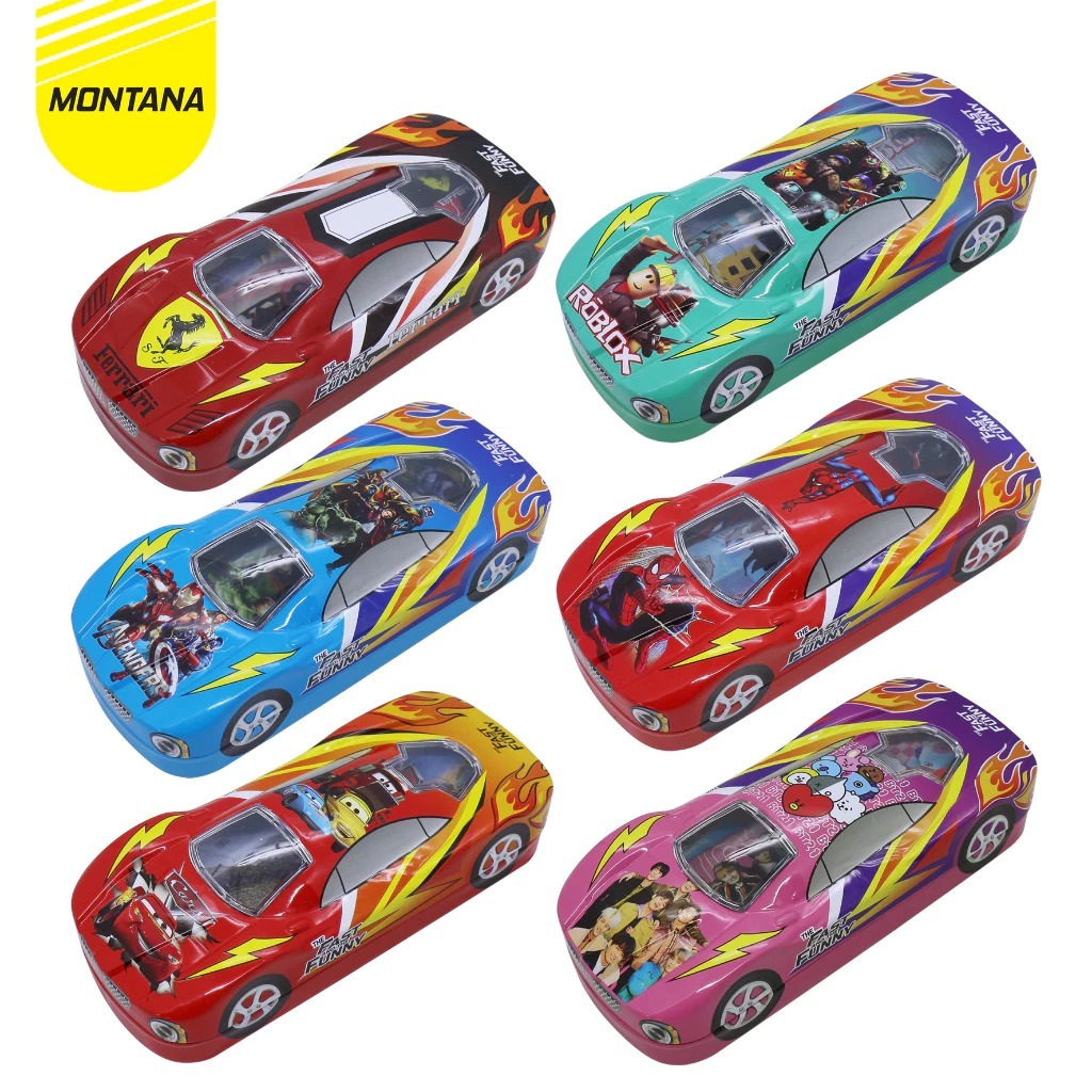 

MONTANA Kotak Pensil / Pencil Case Study Set T/ empat Alat Tulis Set B-233