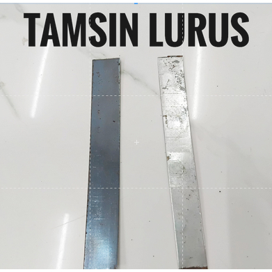 Tamsin Lurus Lebar 12 cm / Per 1 pasang ( 2 Pcs ) / uk  T 1cm & 1.5 cm/ Besi Insole