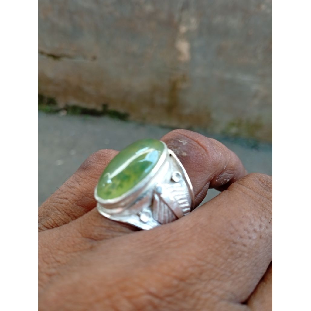 batu sungai dareh ring perak