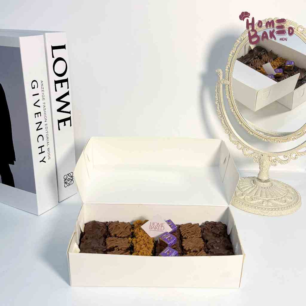 

Fudgy Brownies 20x10 | Coklat