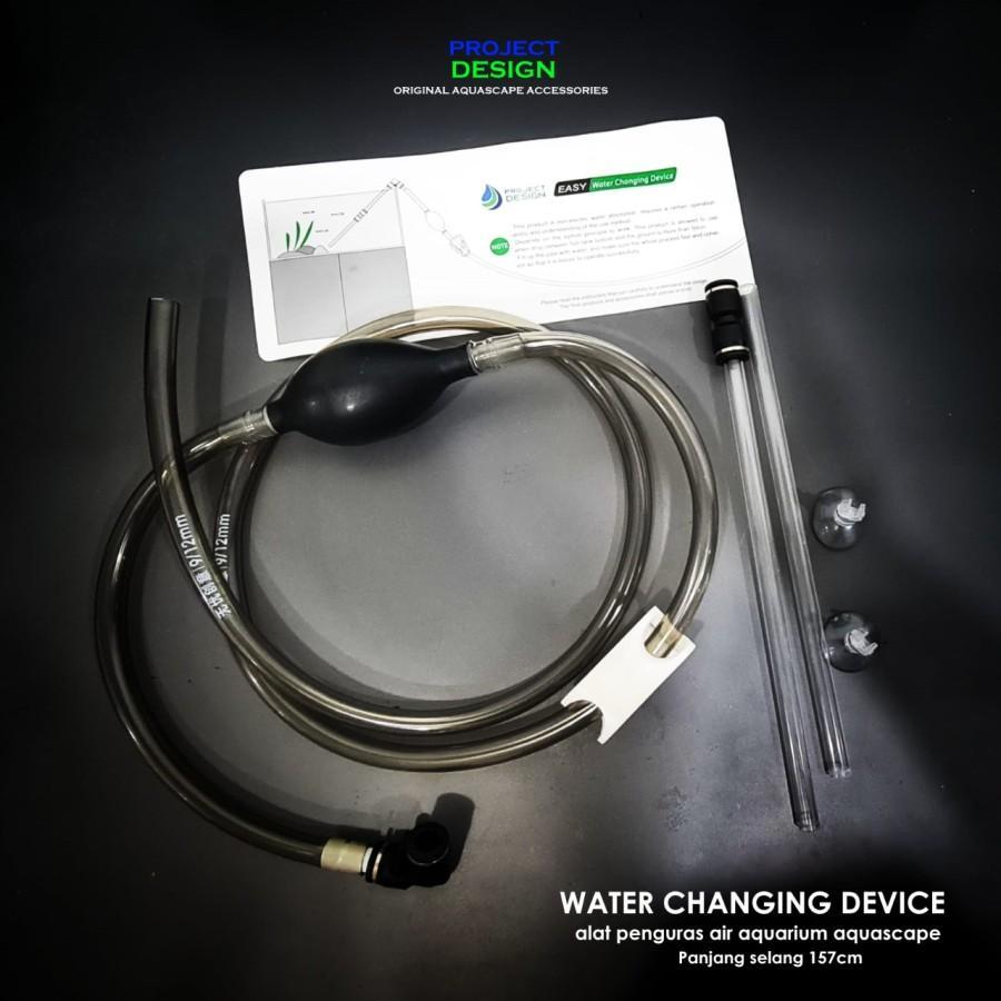 Project Design Alat Kuras Siphon Penguras Air Aquarium
