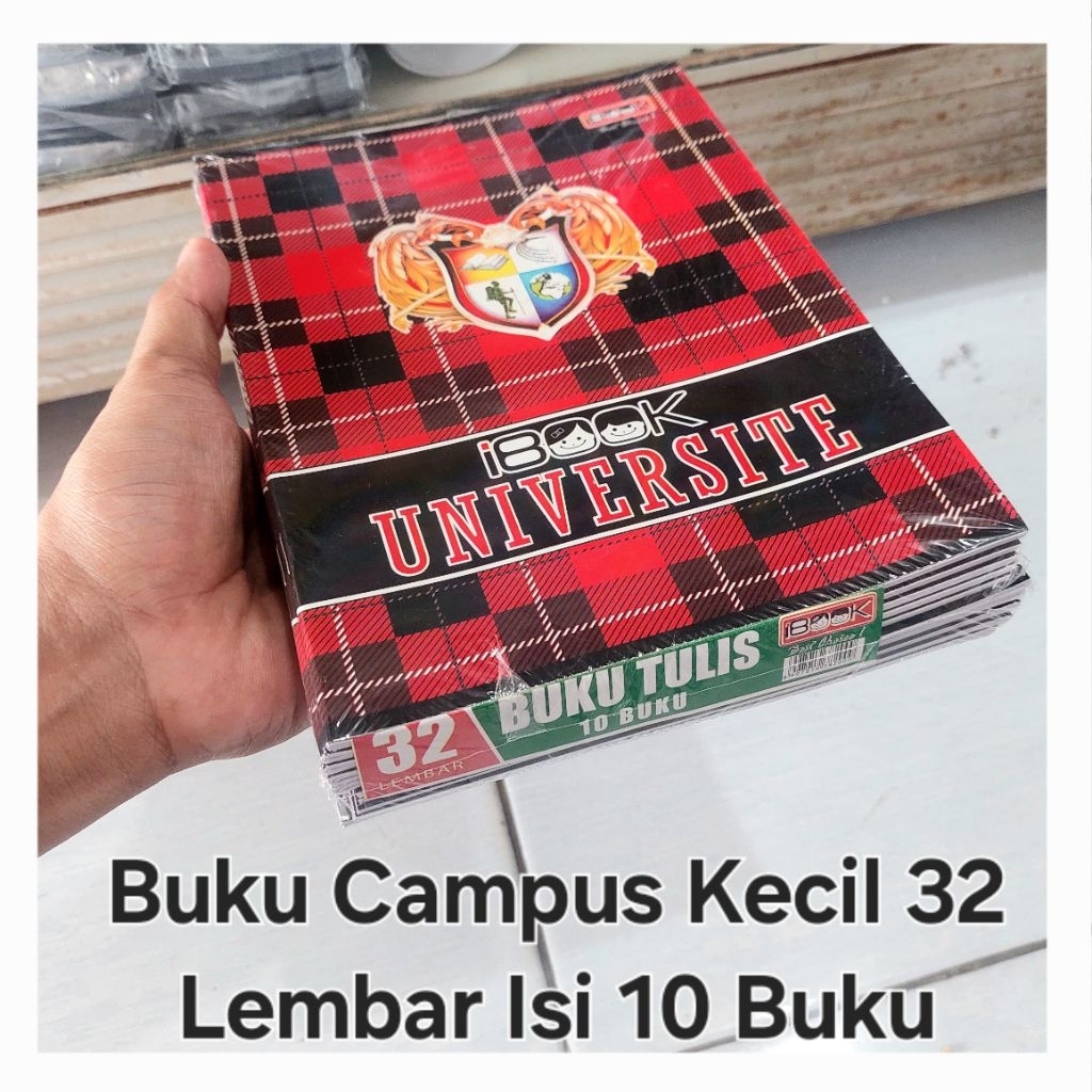 

1 Pak Buku Campus Kecil 32 Lembar Isi 10 Buku