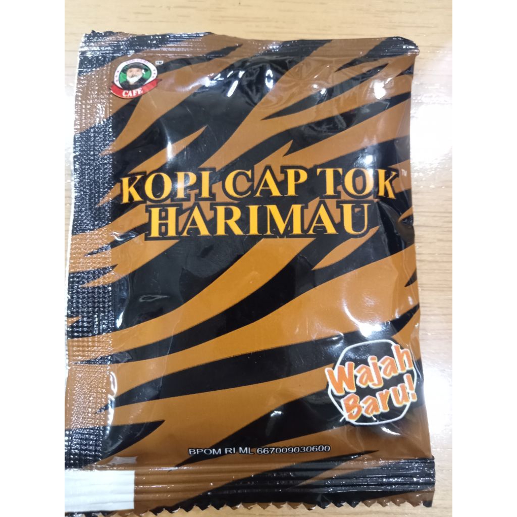 

Kopi cap tok harimau