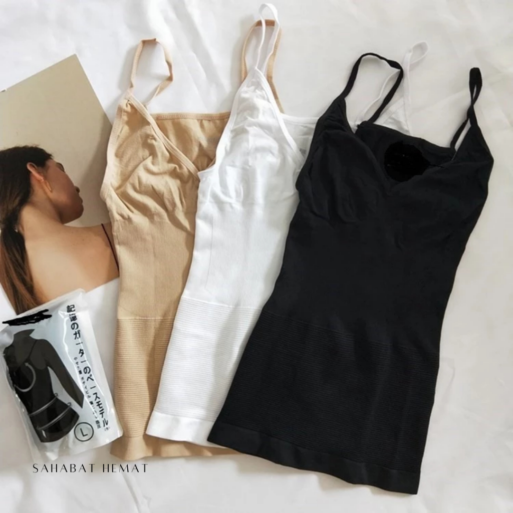 ATASAN SLIMMING BODY SHAPERS ATASAN PELANGSING BODY SUIT BAJU KORSET BODY SHAPER SLIMMING