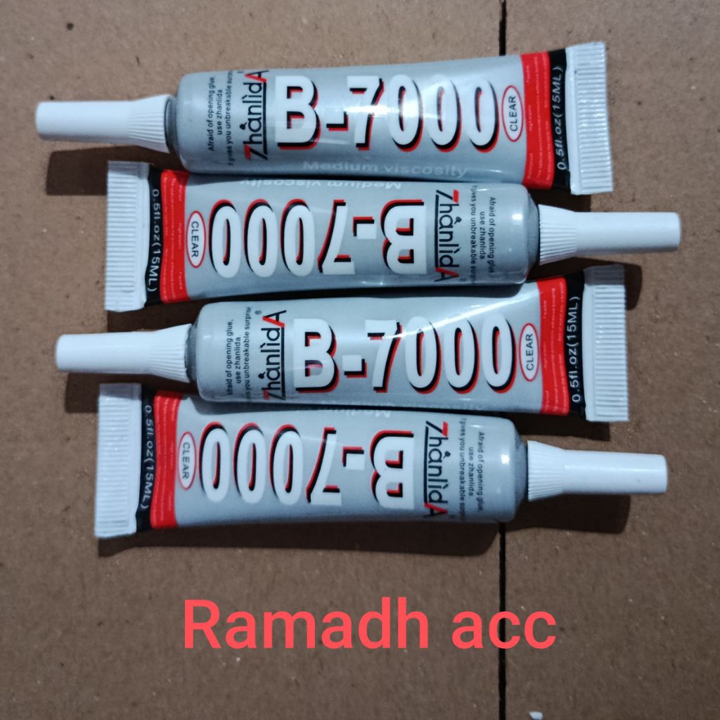 

Lem TS Lem Touchcreen B-7000/ B7000 15ml Isi warna transfaran lem LCD Lem Cessing Housing