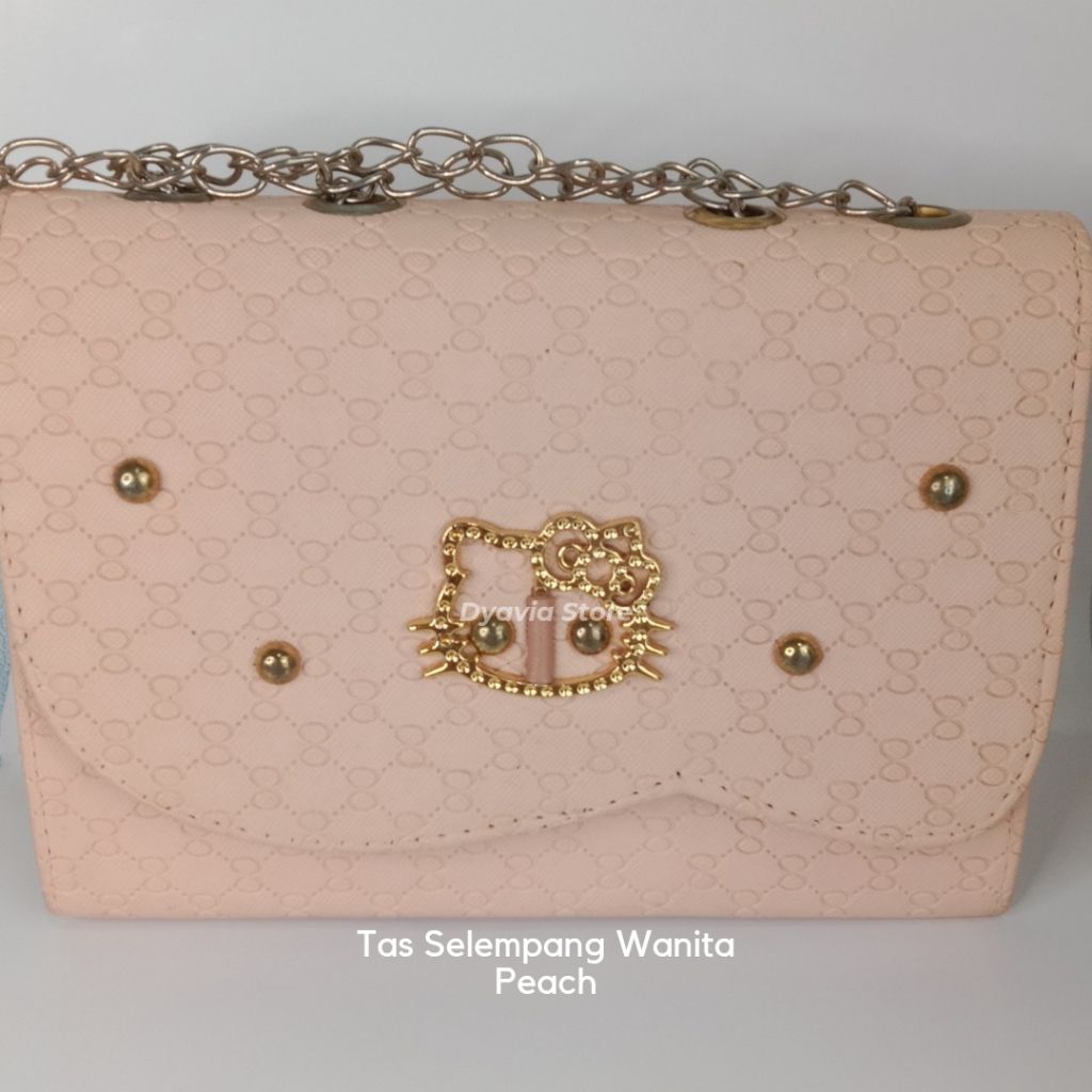 [PRELOVED] Tas Selempang Slingbag Hello Kitty Peach