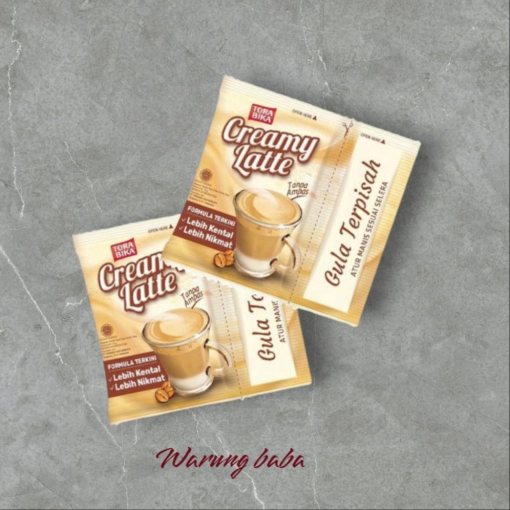 

Torabika creamy latte isi 10 pcs