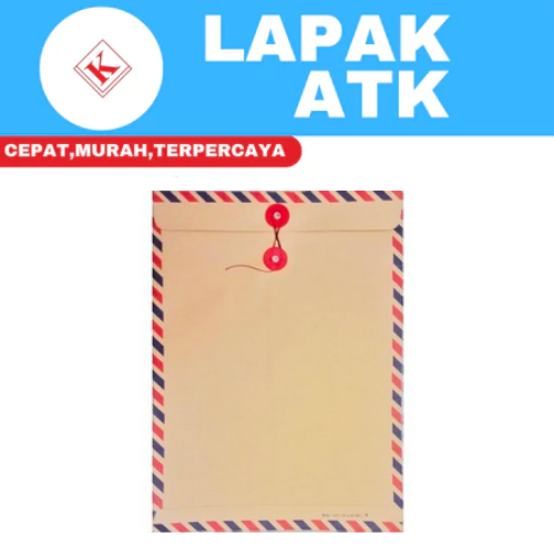 

Amplop Coklat Tali - Airmail 308 (Isi 10) +