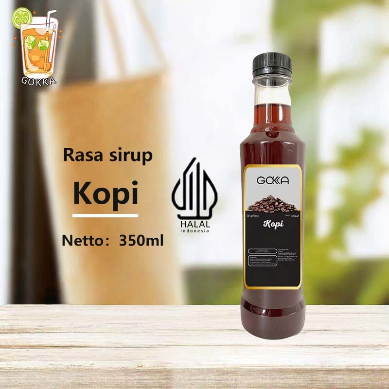 

GОKKA Syrup / Kopi Flavoured Sirup / Sirup Kopi 350ml International Halal