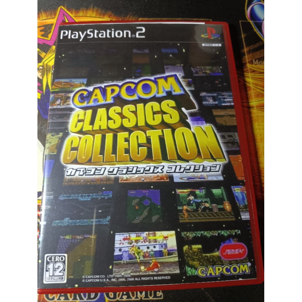 Kaset PS2 Ori Original Capcom Classics Collection NTSC J