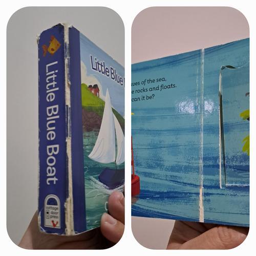 Little Blue Boat - Ocean Lift-a-Flap