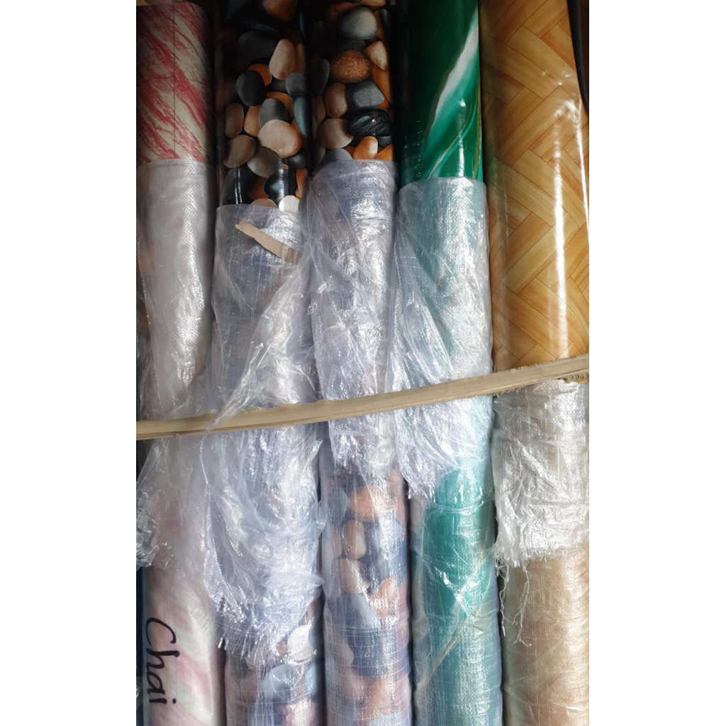 Karpet Korea Vinyl lebar 2 meter kualitas tebal standar awet