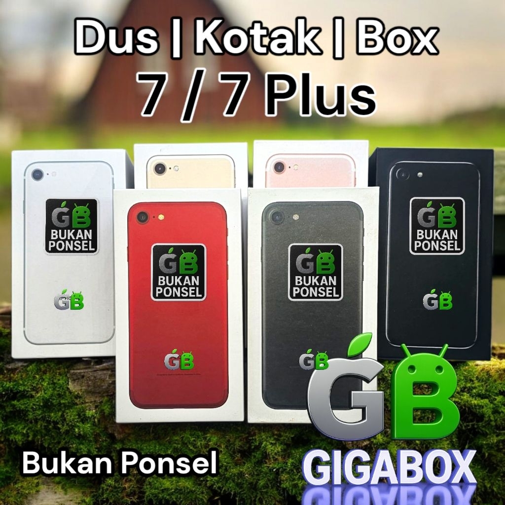 

Kardus Box 7 / 7 Plus Kardus Only Kotak Fullset Premium dan Elegan