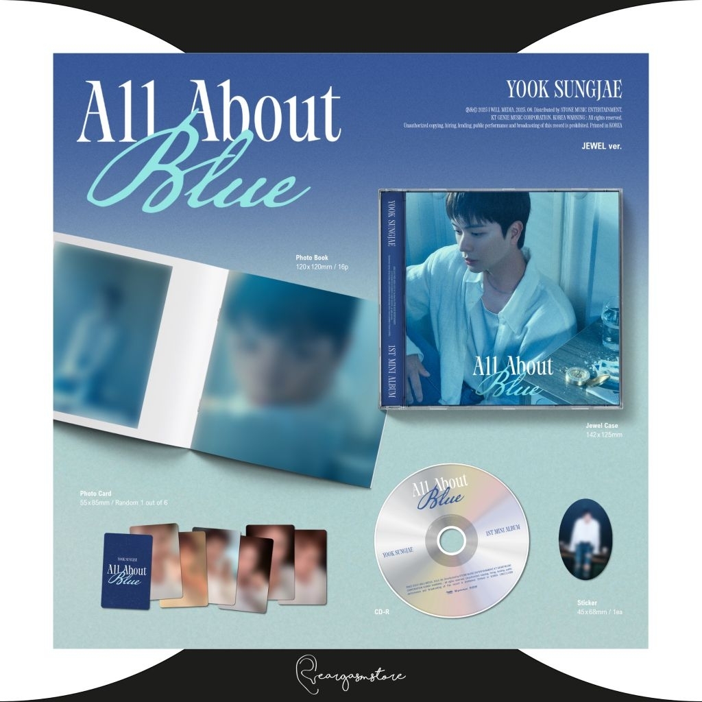 YOOK SUNGJAE (BTOB) - ALL ABOUT BLUE (JEWEL VER)