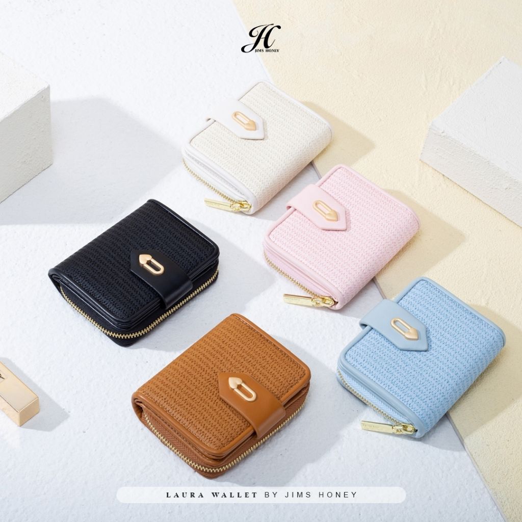Dompet Laura JimsHoney/Dompet wanita/dompet lipat/dompet kartu