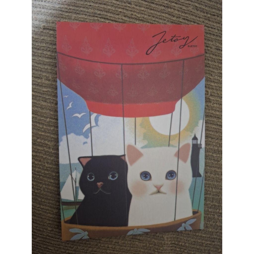 

kartu pos kucing jetoy/jetoy cat postcard