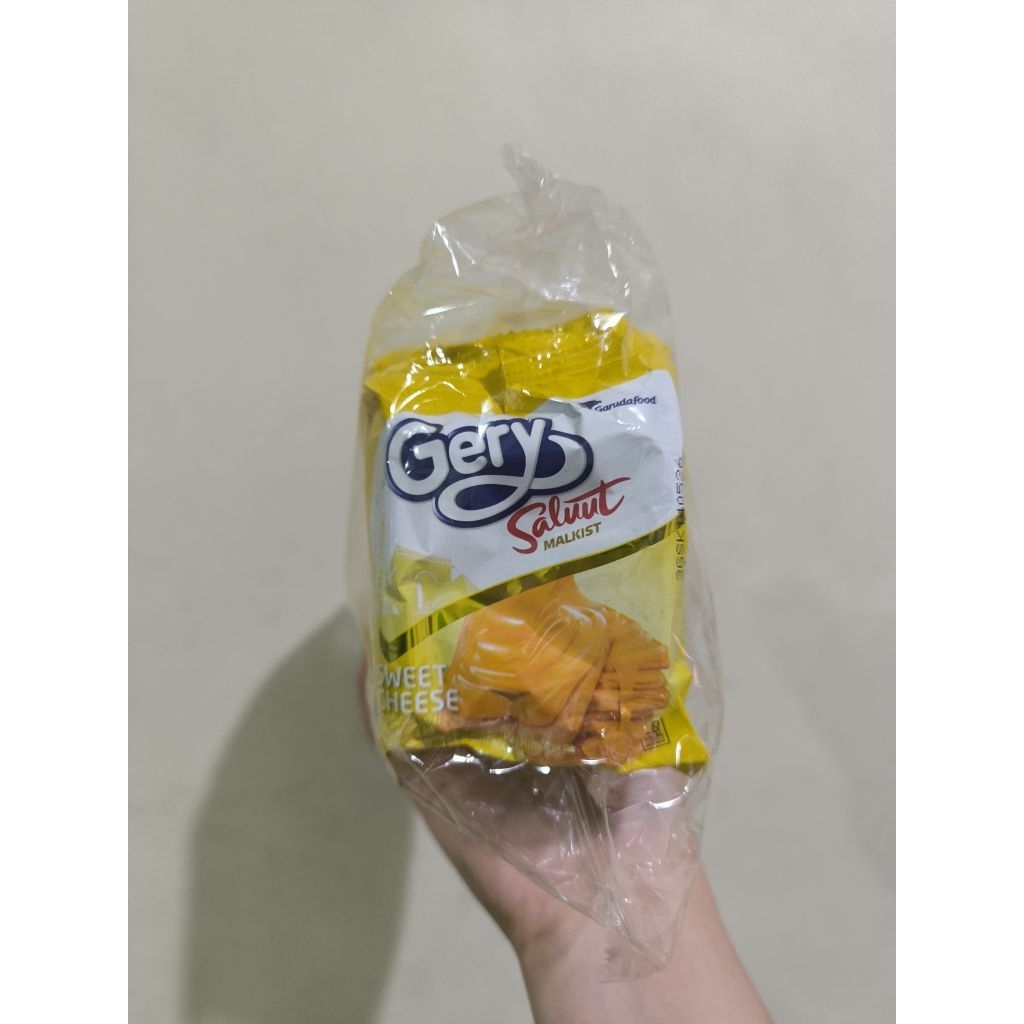 

GARUDAFOOD Gery Salut Malkist Sweet Cheese, 1Renceng (isi 10pcs)