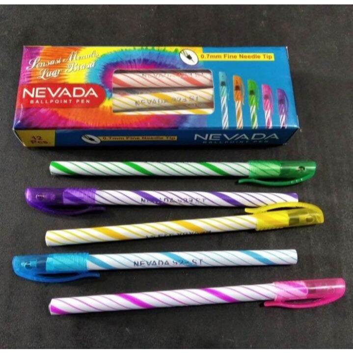 

12 Pcs Pulpen Nevada Al-Banjari
