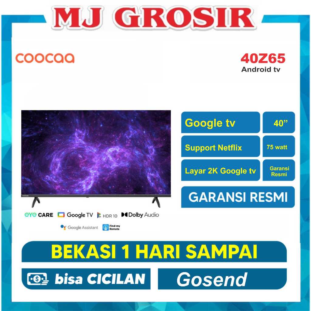 LED TV COOCAA 40" 40Z65 40 INCH LED TV ANDROID
