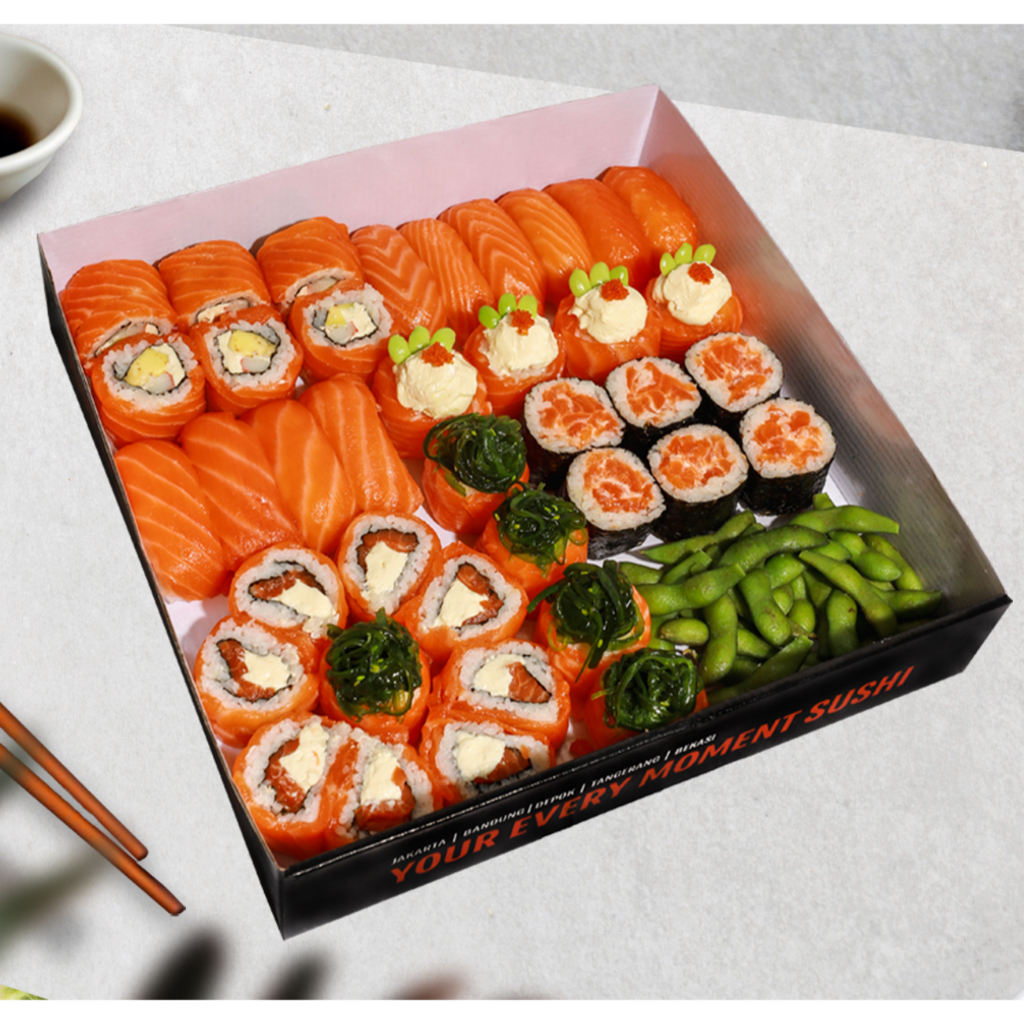 

Salmon Lovers Set - Premium Salmon Platter | Sushi Mate