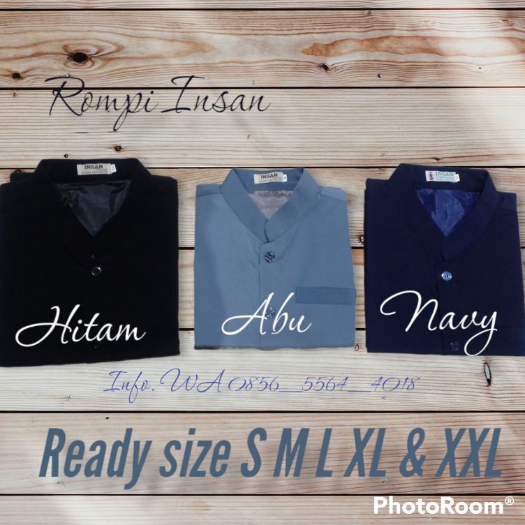 KODE W3N Rompi Insani Temboro Pria Bahan Katun SXXL