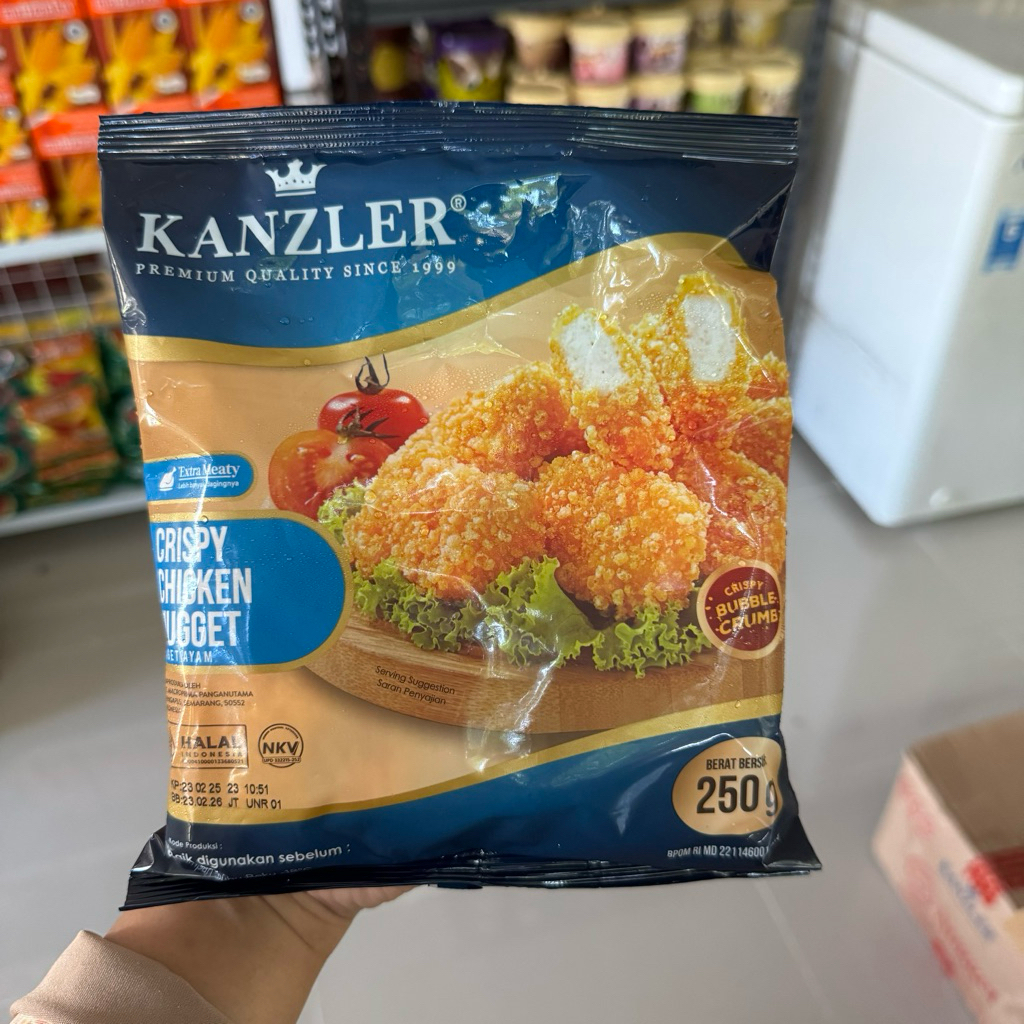 

Kanzler crispy chicken nugget 250gr