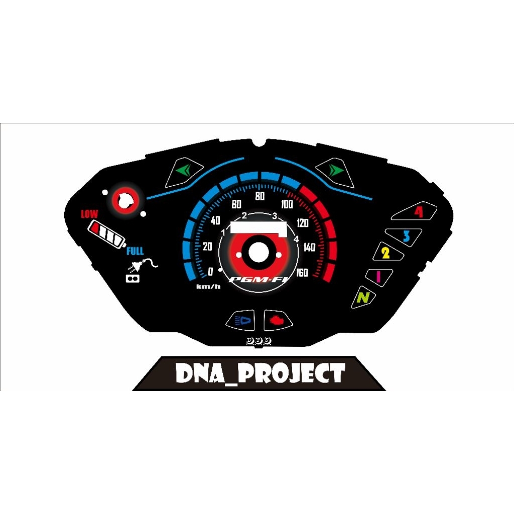 Panel Speedometer HONDA NEW SUPRA X125 FI Injeksi