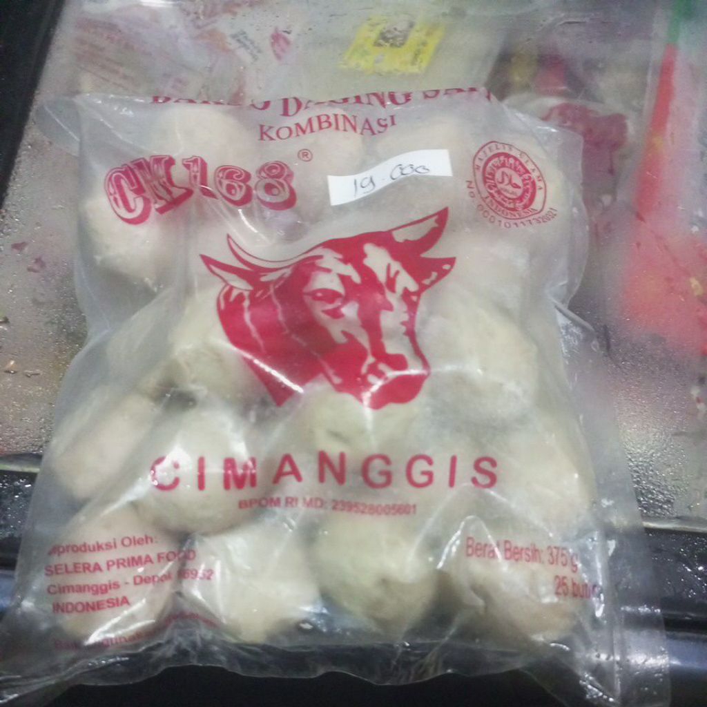

Bakso Cimanggis CM 168 isi, 25 butir.