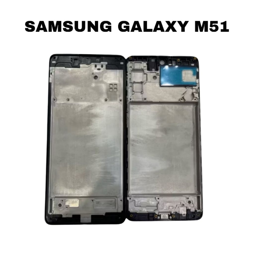 FRAME TULANG TENGAH DUDUKAN LCD SAMSUNG GALAXY M51 M515 NEW ORI