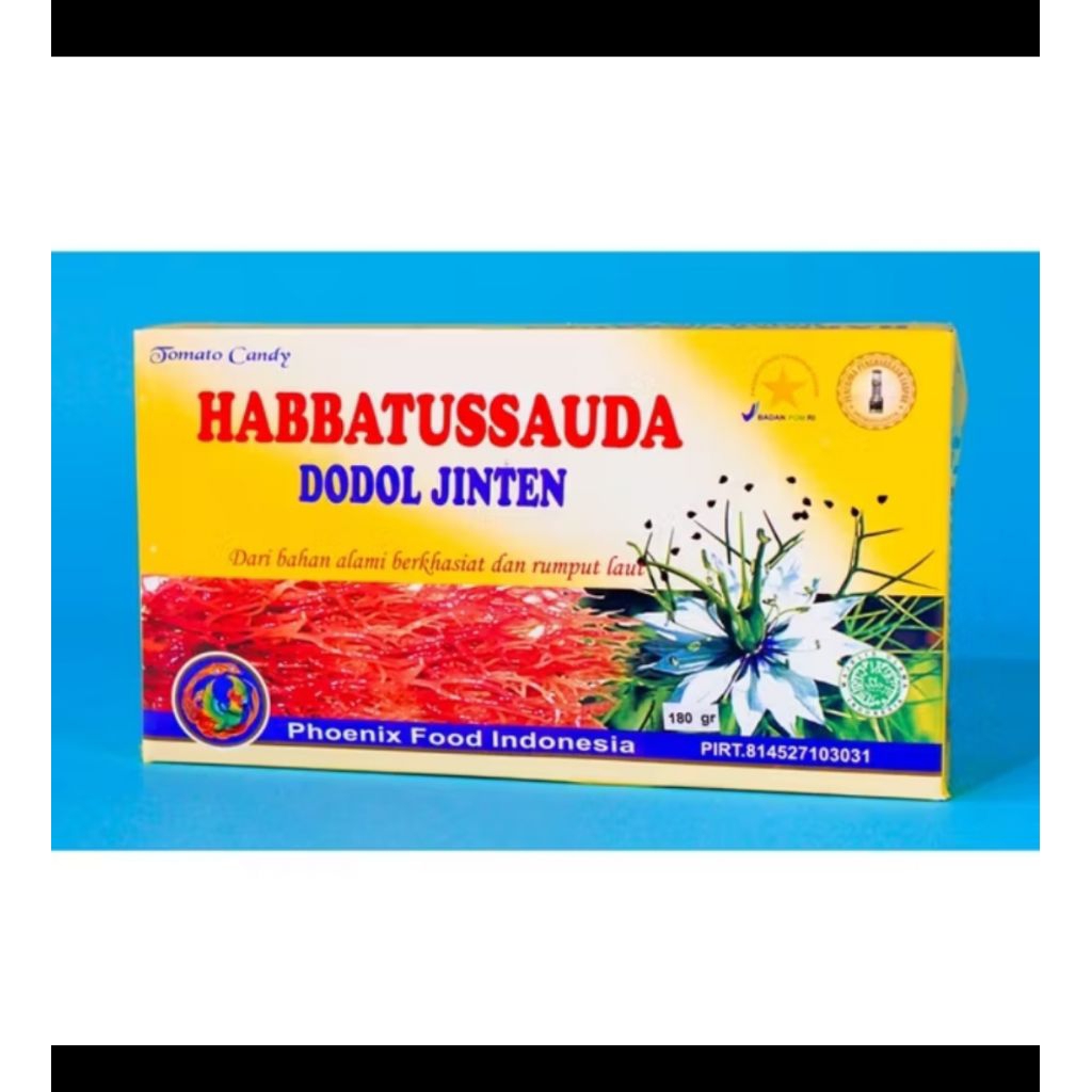 

dodol rumput laut Box Habatusauda 160gr