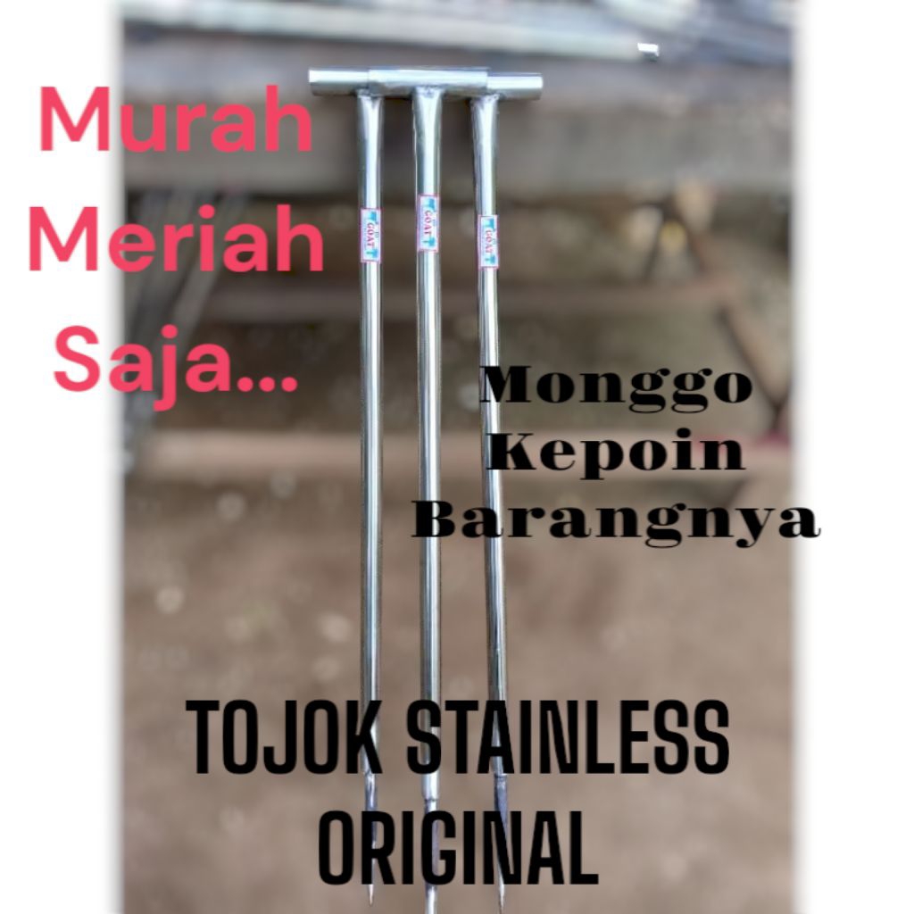 TOJOK STAINLESS ORIGINAL TERLARIS