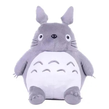 Boneka Totoro Anime Lucu Imut 30 cm Bahan Yelvo Halus Dan Lembut Untuk Hadiah Kado Anak Ulang Tahun