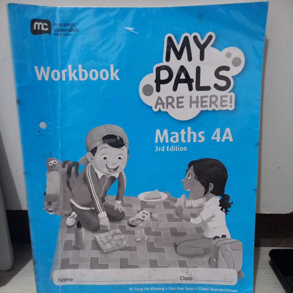 My Pals Math Workbook Grade 4A 3rd edition