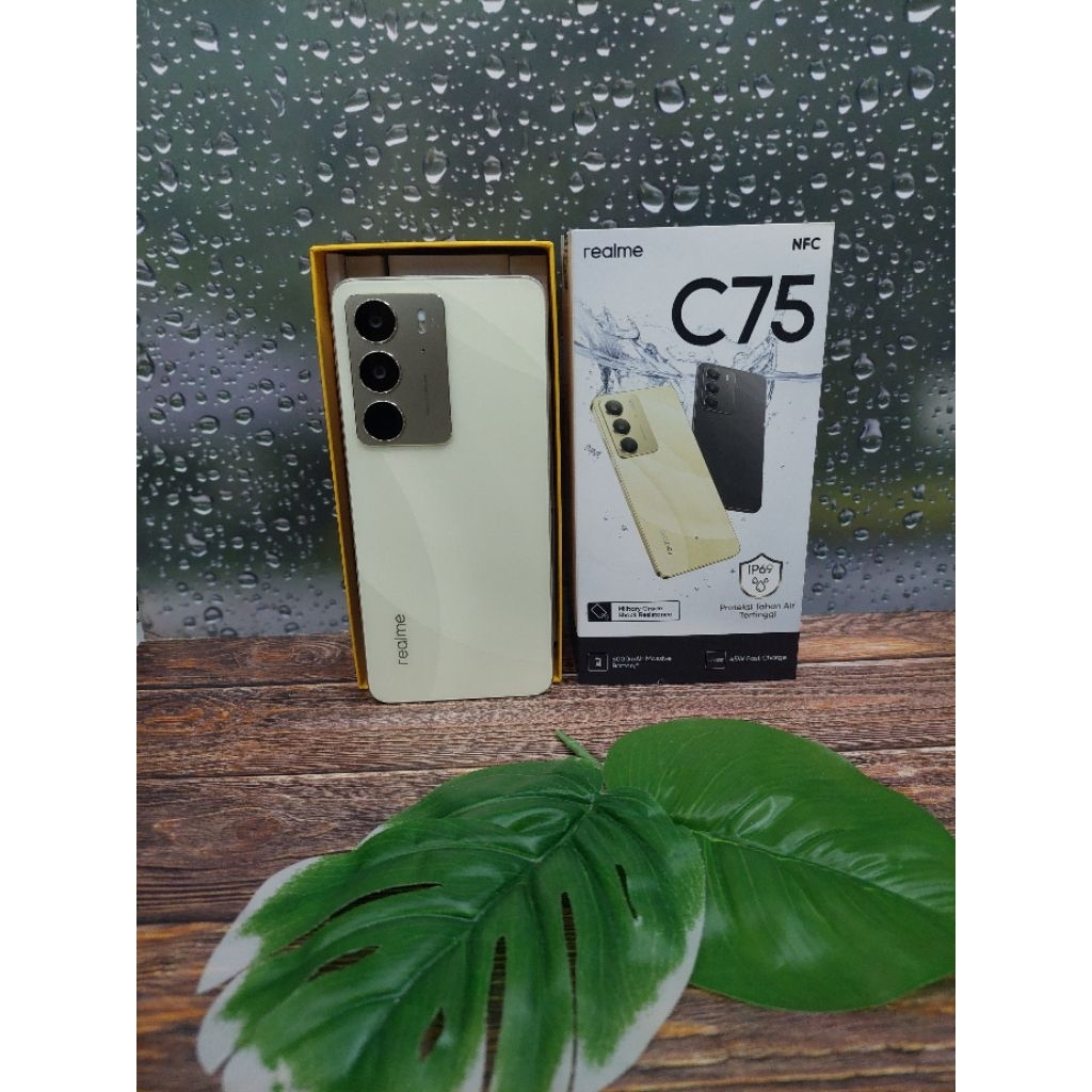 HP REALME C75 8/128 8/256 SECOND MULUS FULLSET ORI RESMI INDONESIA