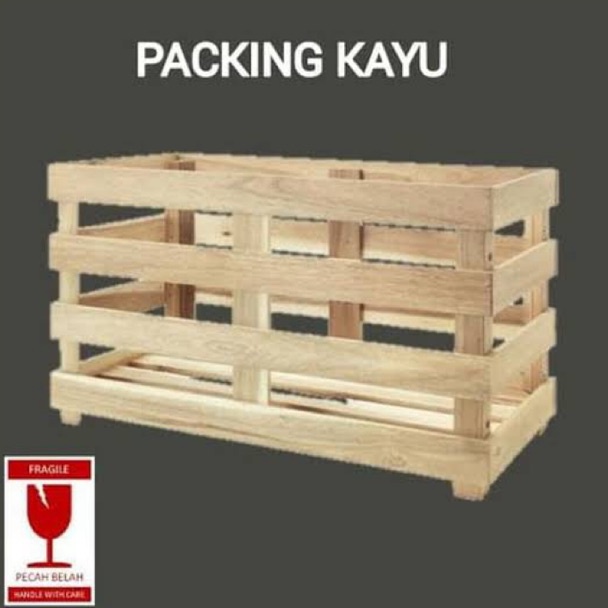 

KODE A12L Packing Palet Kayu Size S untuk pengiriman luar kota