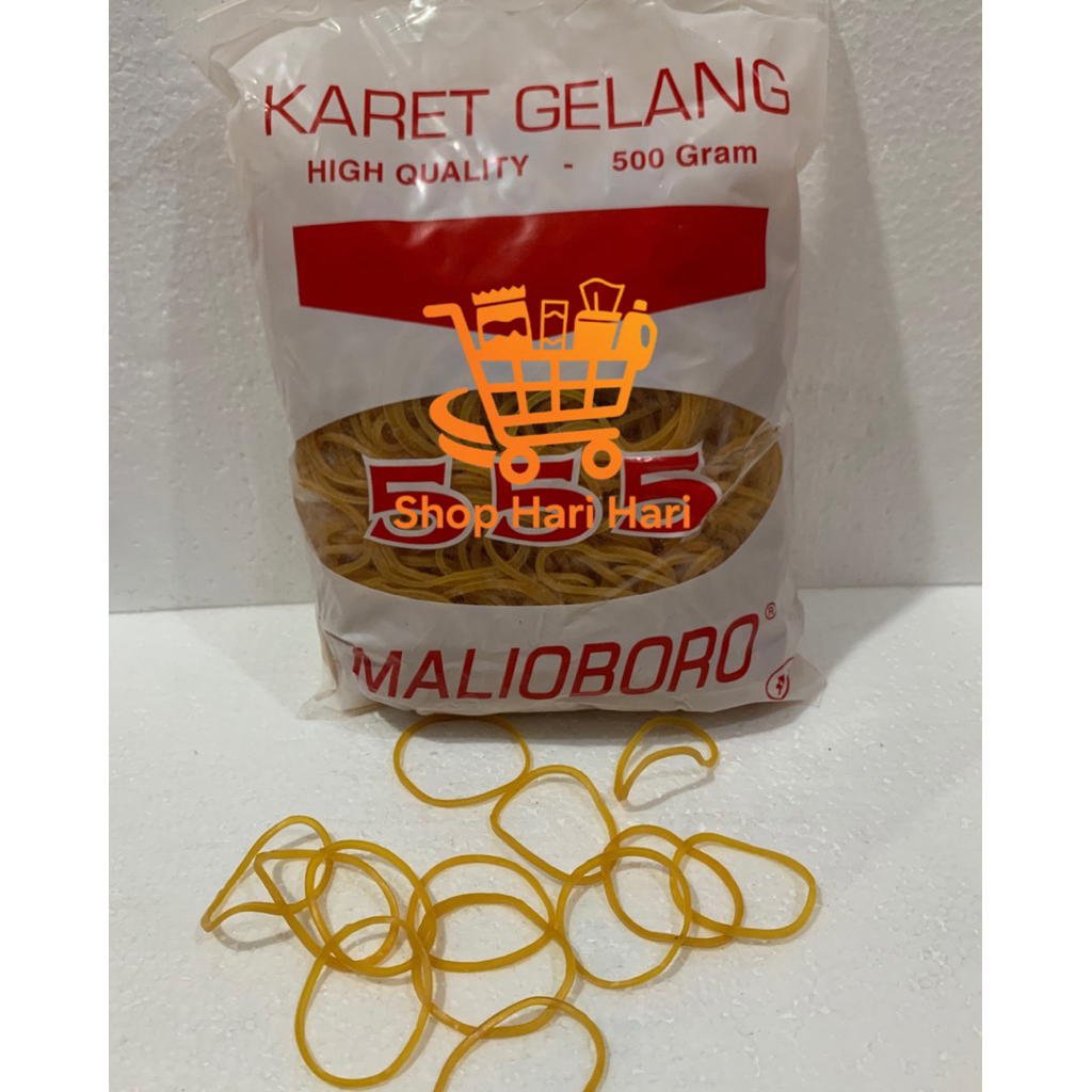 

Karet Gelang 555 / Karet Gelang Malioboro 500 gram (1 bks)