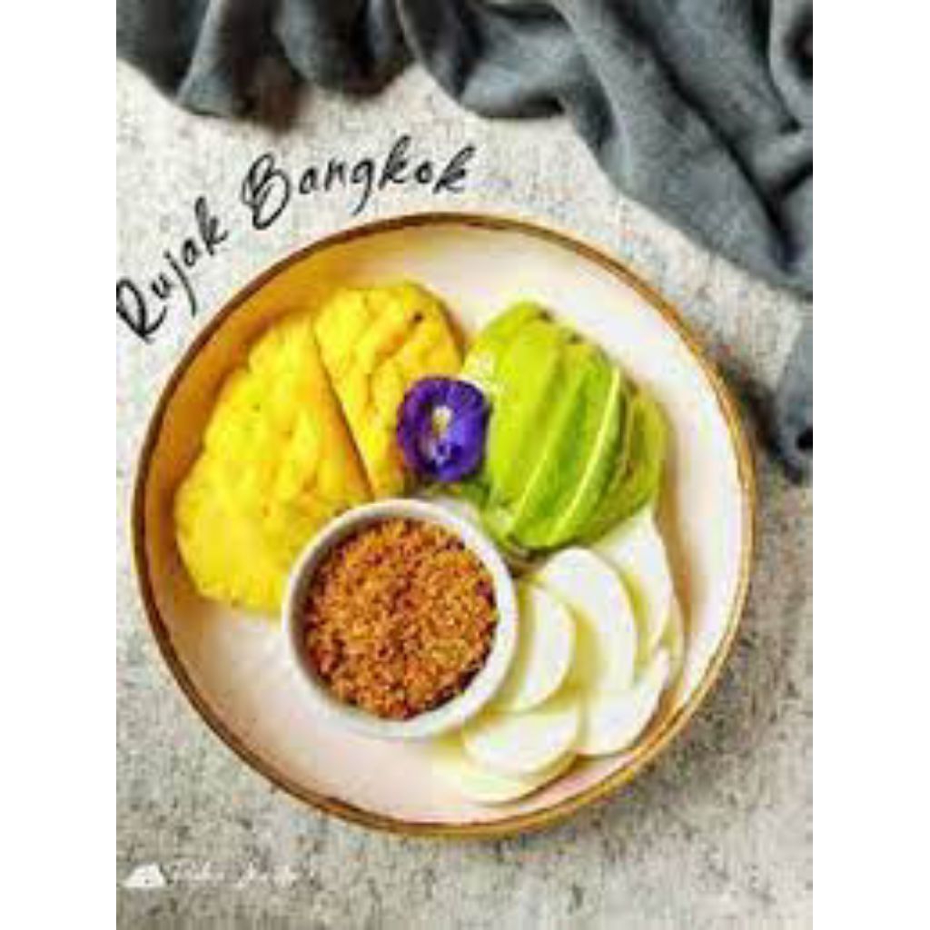 

RUJAK NANAS, JAMBU KRISTAL, BANGKUANG BUMBU KERING KHAS THAILAND