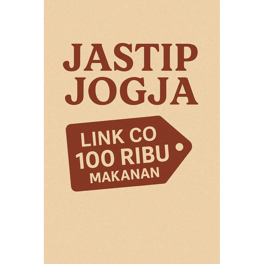 

LINK CO Jastip Jogja untuk Makanan Senilai 100Ribu + Extra Packing